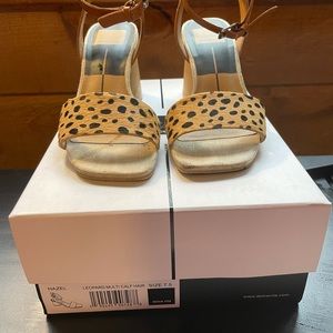 Dolce Vita Leopard multi Calf hair size 7.5